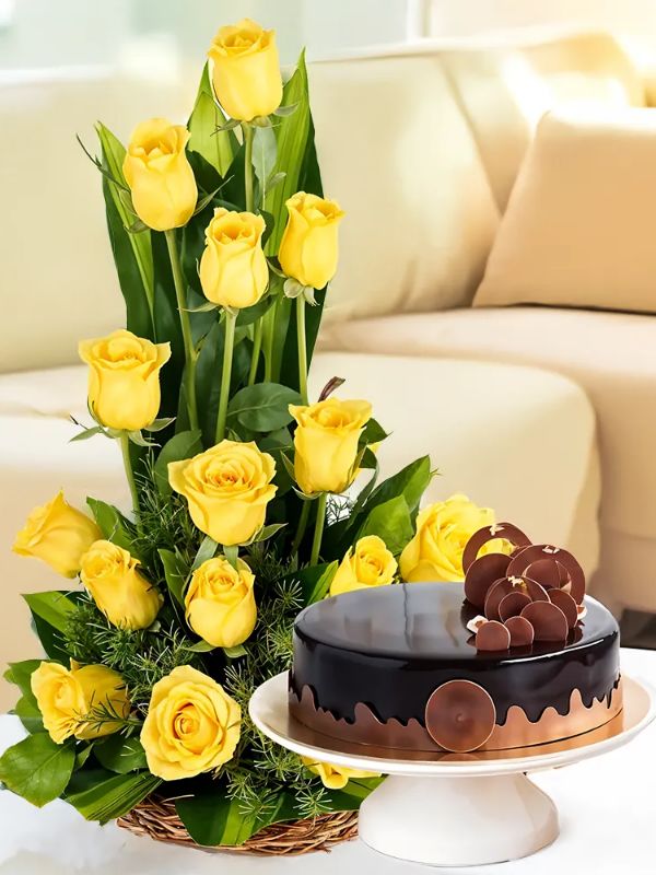  Malatya Çiçek Gönder - gül ve yaş pasta